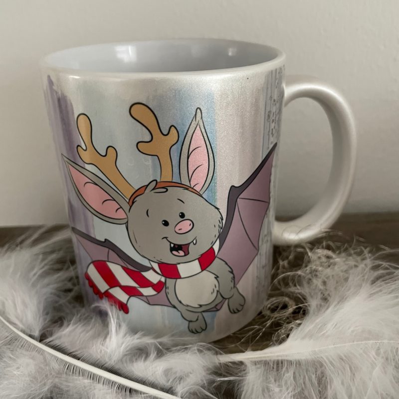 Perlglanztasse Fledermaus Advent Zaubereinmaleins Shop