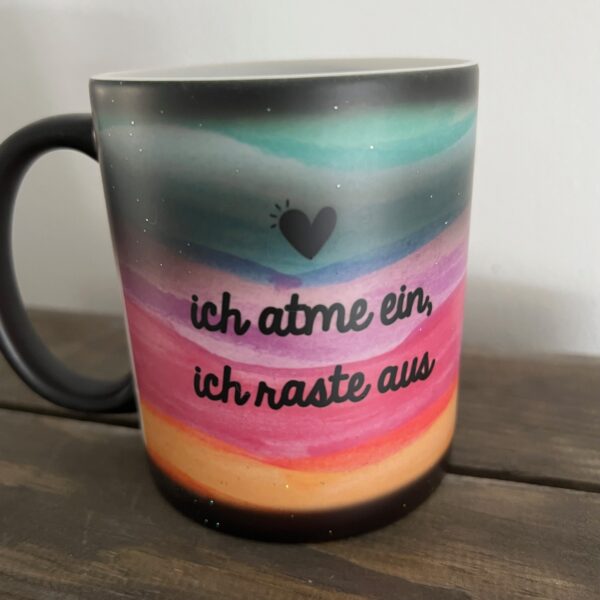 Zaubertasse glitzernd: Ausrasten